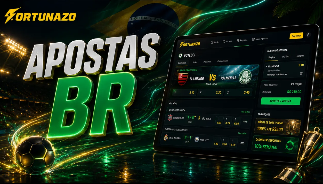 Apostas esportivas no Fortunazo Brasil